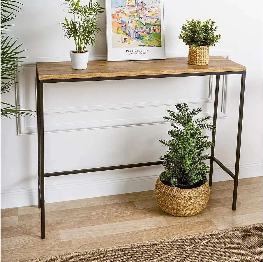 Elegancka komoda – 100 cm x 80 cm x 30 cm – Czarna – Płyta wiórowa pokryta melaminą