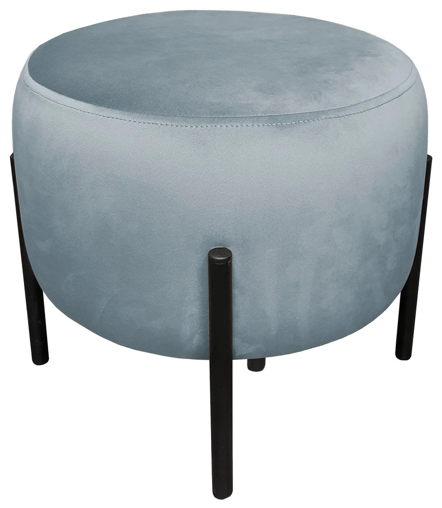 Pufa OLA LOFT ławka podnóżek metal BL06