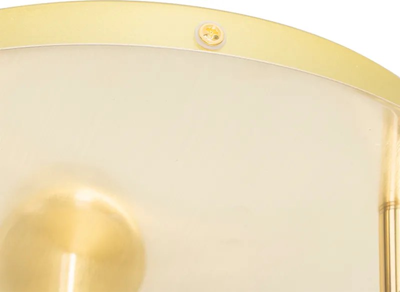 Nowoczesny reflektor łazienkowy mosiądz 3-światła IP44 - Ducha