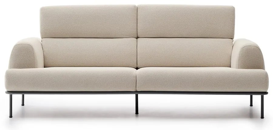 Beżowa sofa z tkaniny szenilowej 234 cm Aurum – Kave Home