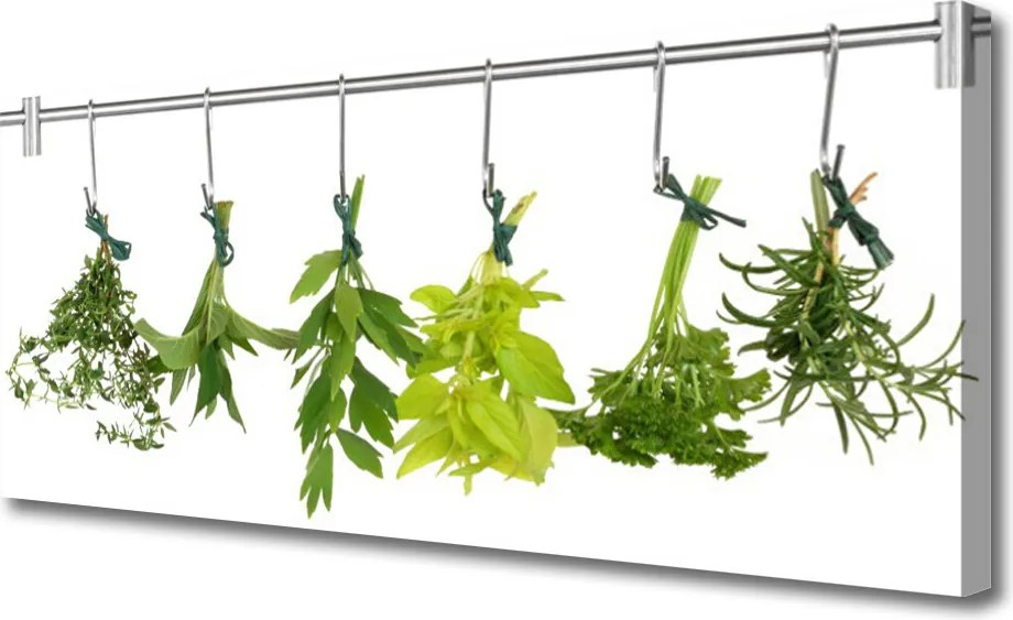 Obraz canvas na ścianę Aromatyczna Kompozycja Ziół