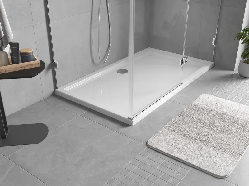 Mexen Flow brodzik prostokątny slim 150 x 100 cm, biały połysk - 46R101015