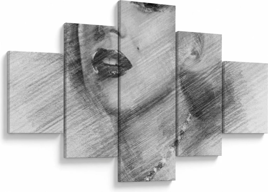 Obraz - Portret Marilyn Monroe (125x70 cm)