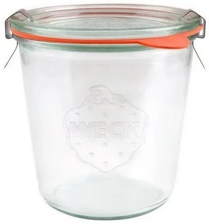 Weck 6-częściowy zestaw słoików do wekowania Sturz580 ml z akcesoriami, średnica 100 mm