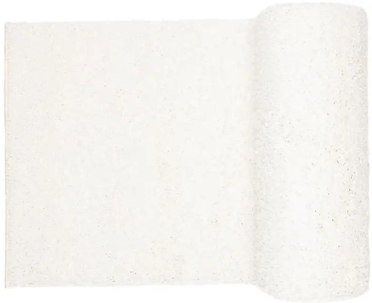 Kremowy skandynawski chodnik na metry shaggy H9-W19