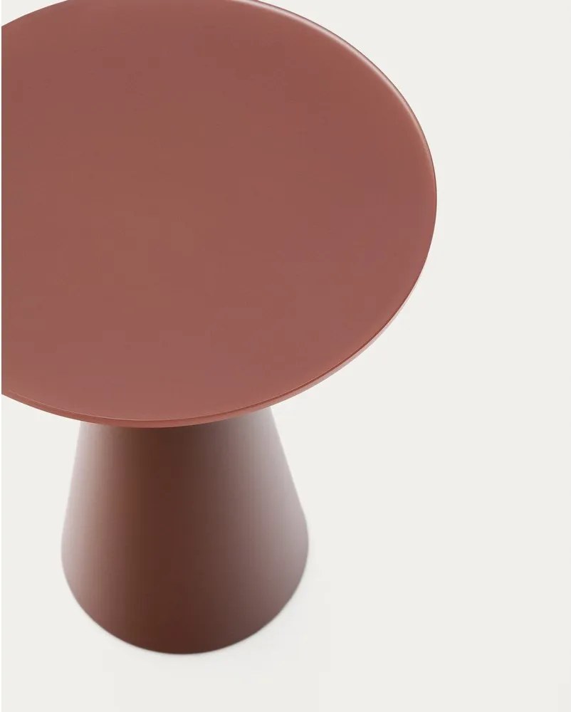 Okrągły stolik ze szklanym blatem ø 35 cm Wilshire – Kave Home