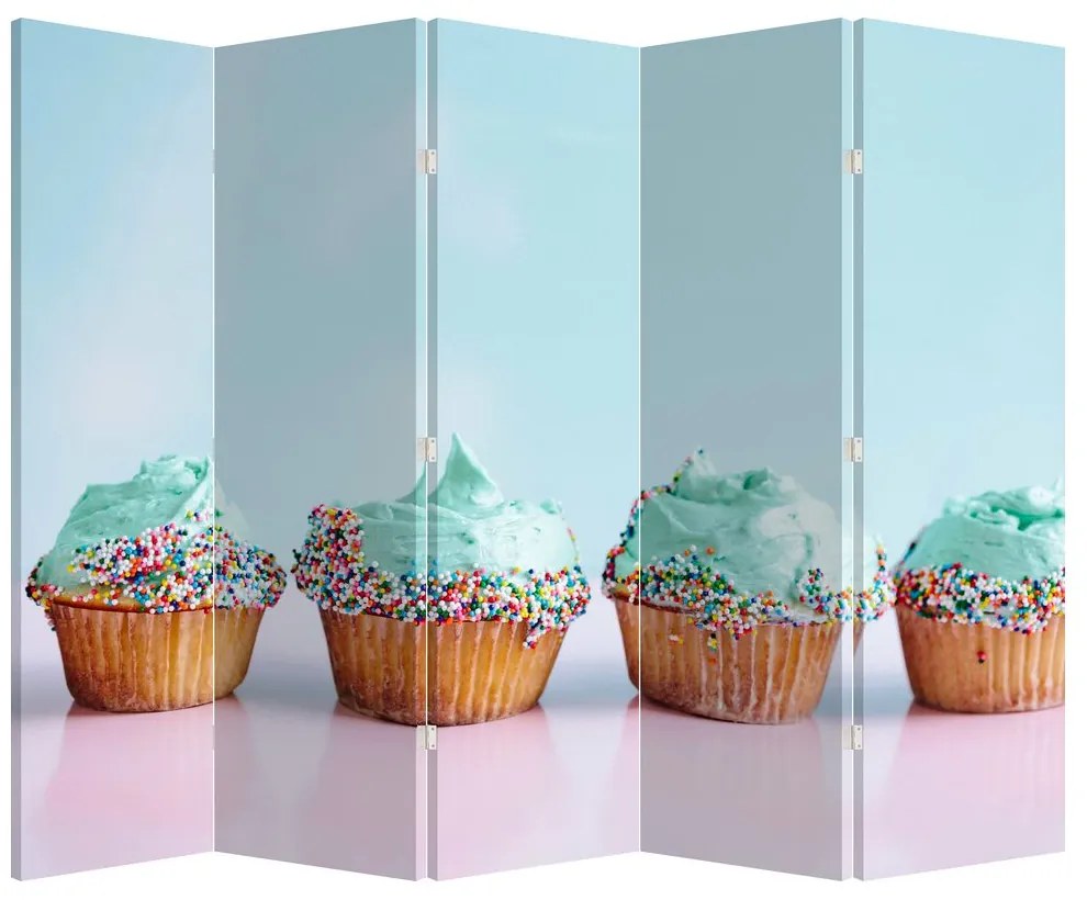 Parawan - Cupcakes (210x170 cm)