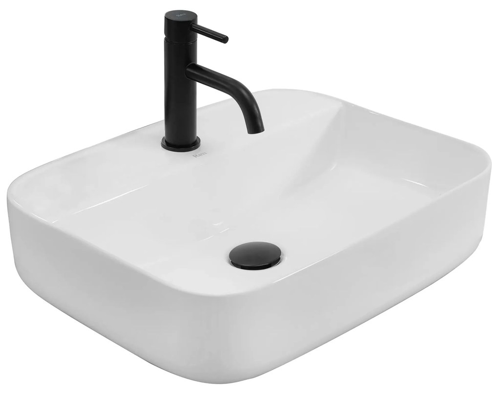 Umywalka nablatowa Rea Martina Biała