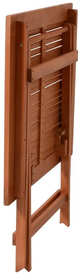Stół ogrodowy z litego drewna eukaliptusowego 70,5x70,5 cm Pasaneda – Garden Pleasure