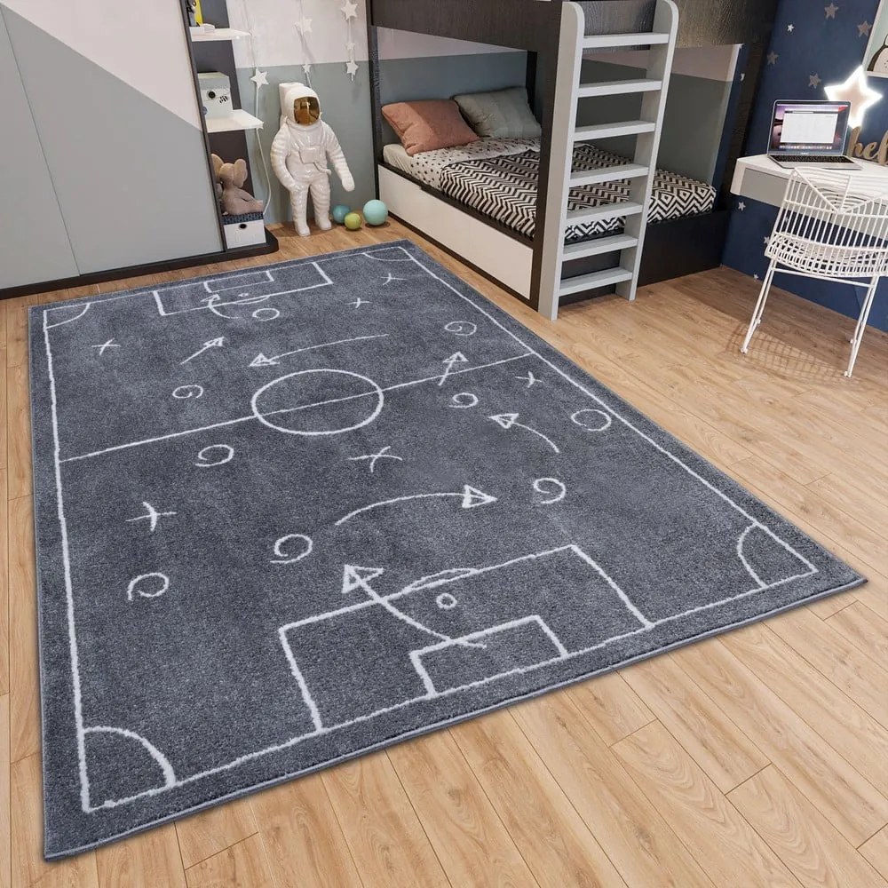 Ciemnoszary dywan dziecięcy 120x170 cm Gameplan – Hanse Home
