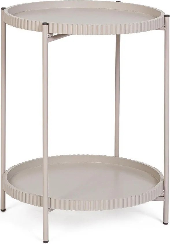 Metalowy okrągły stolik ø 42 cm Herdys – Yes Everyday