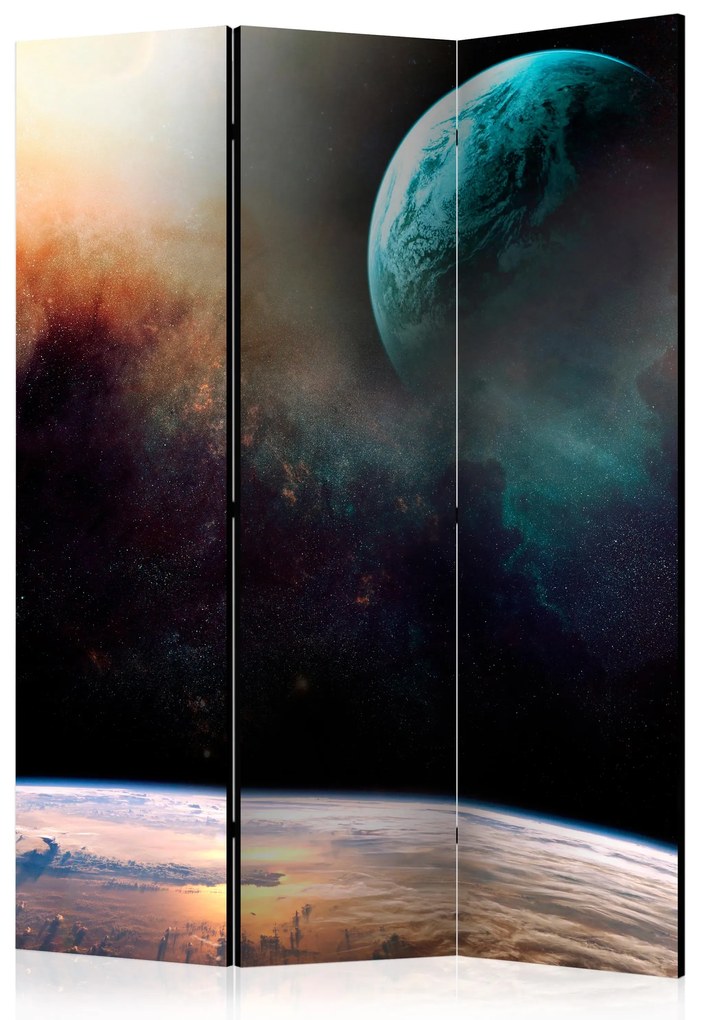 Parawan jednostronny Pejzaże 135x172 cm 3-częściowy wielokolorowy ARTGEIST B