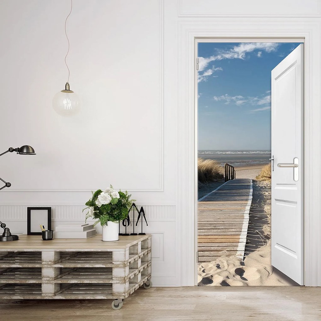 Fototapeta na drzwi BEACH DUNE 86x200 cm