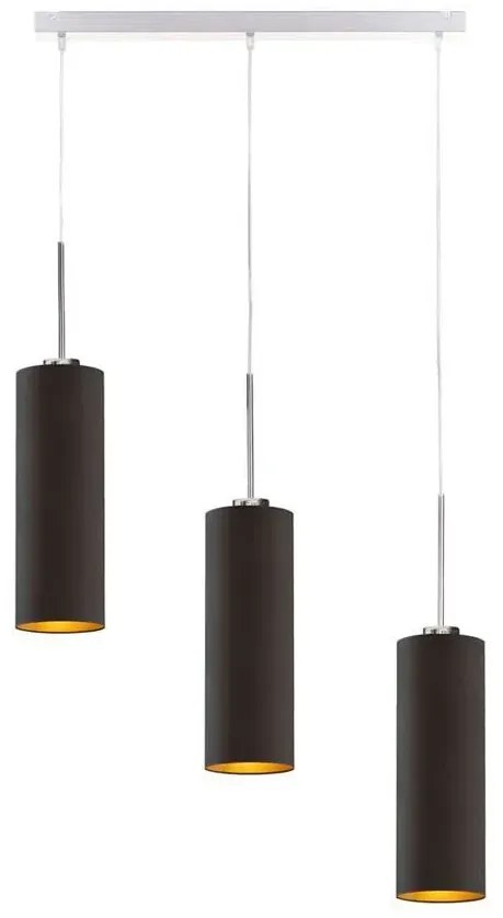 Lampa wisząca z podłużnymi kloszami na stalowym stelażu - EX393-Riwas - 5 kolorów