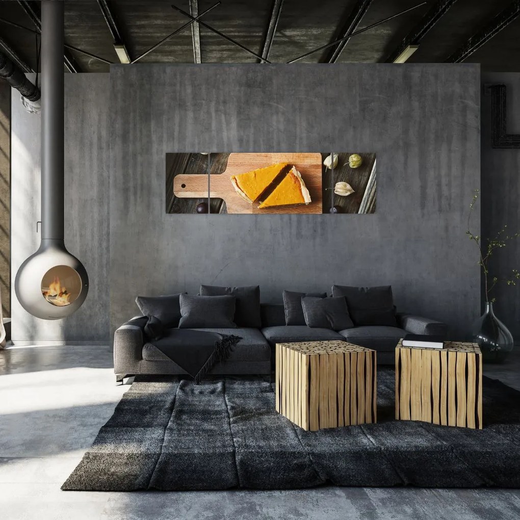 Obraz - Ciasto dyniowe (170x50 cm)