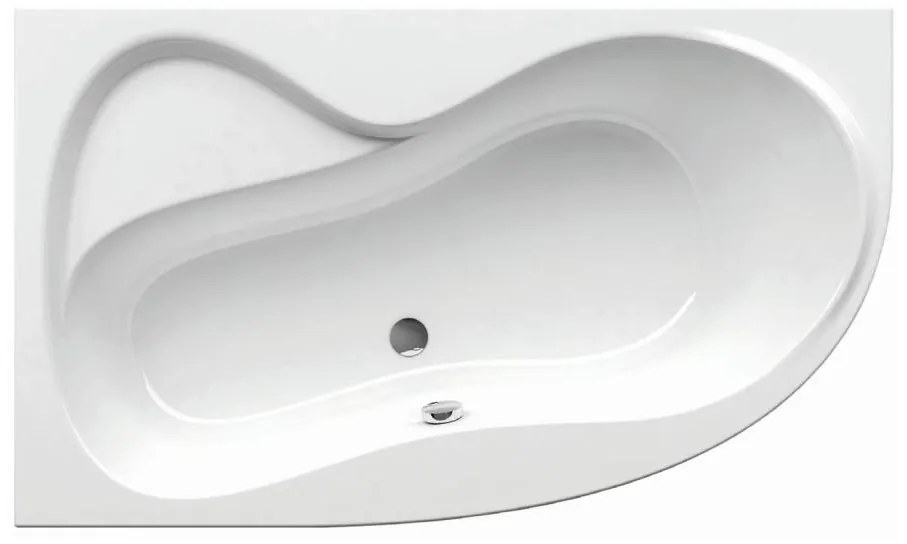 Ravak C571000000 - Wanna narożna ROSA 160x95 cm akryl/biały