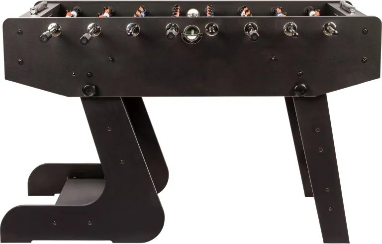 GAMESPLANET Stół piłkarski LIVERPOOL, 141x125x89 cm czarny