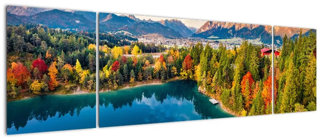 Obraz - Jezioro Urisee, Austria (170x50 cm)