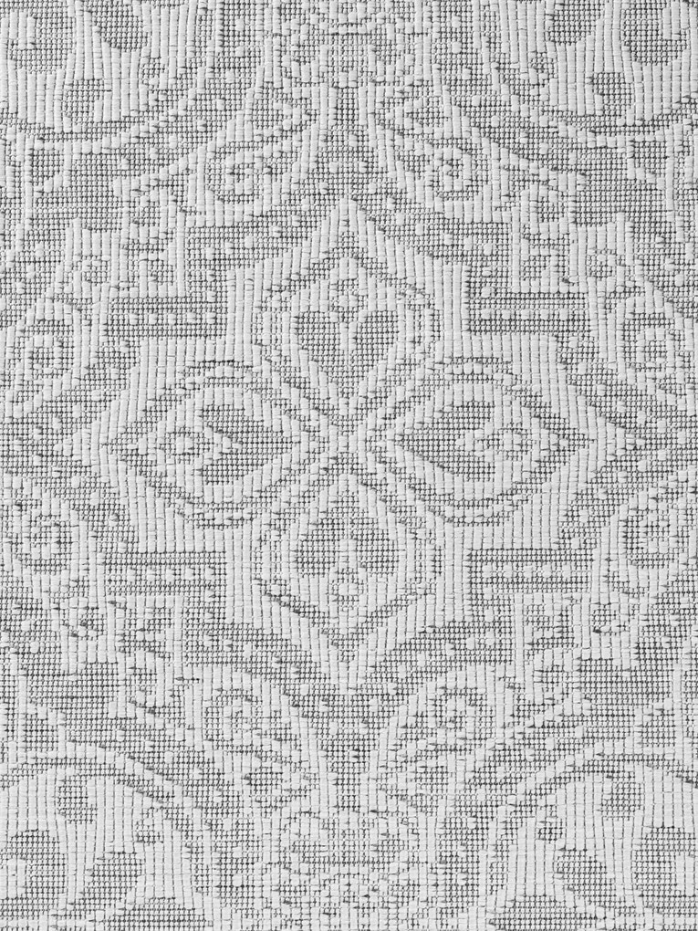 Dywan zewnętrzny dwustronny Duet Ornament szaro-kremowy 120 cm x 170 cm