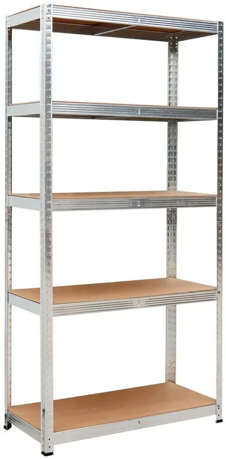 Metalowy do piwnicy regał 150 cm A5-L32