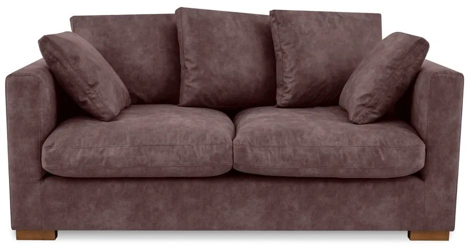 Ciemnobrązowa sofa 175 cm Comfy – Scandic