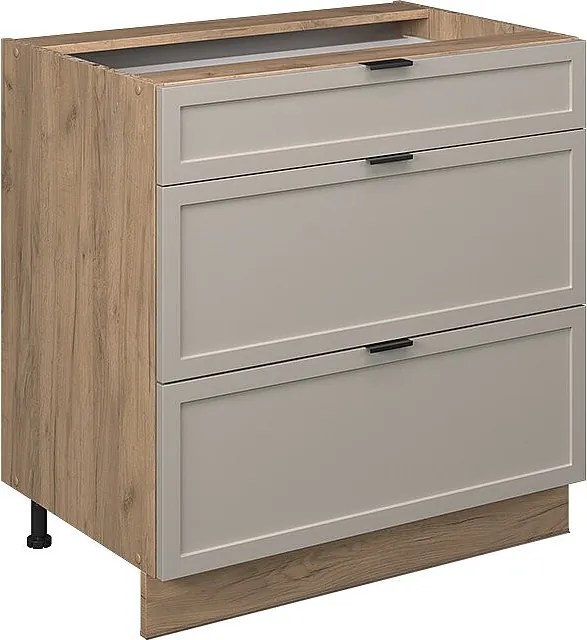 Szafka dolna do kuchni greybeige 80x51.6x82 fame-line