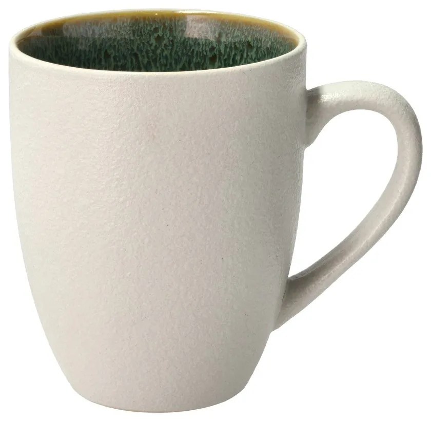 Biało-zielony kubek ceramiczny 300 ml Gastro White/Green – Bitz