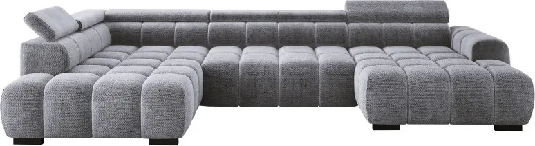 Narożnik BULL XL Lewostronny z elektryczną funkcją regulacji tkanina Eden 20 WERSAL