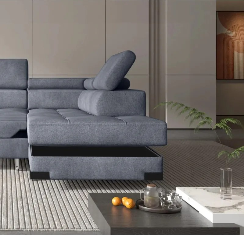 Narożnik EMPORIO L z funkcją spania WERSAL