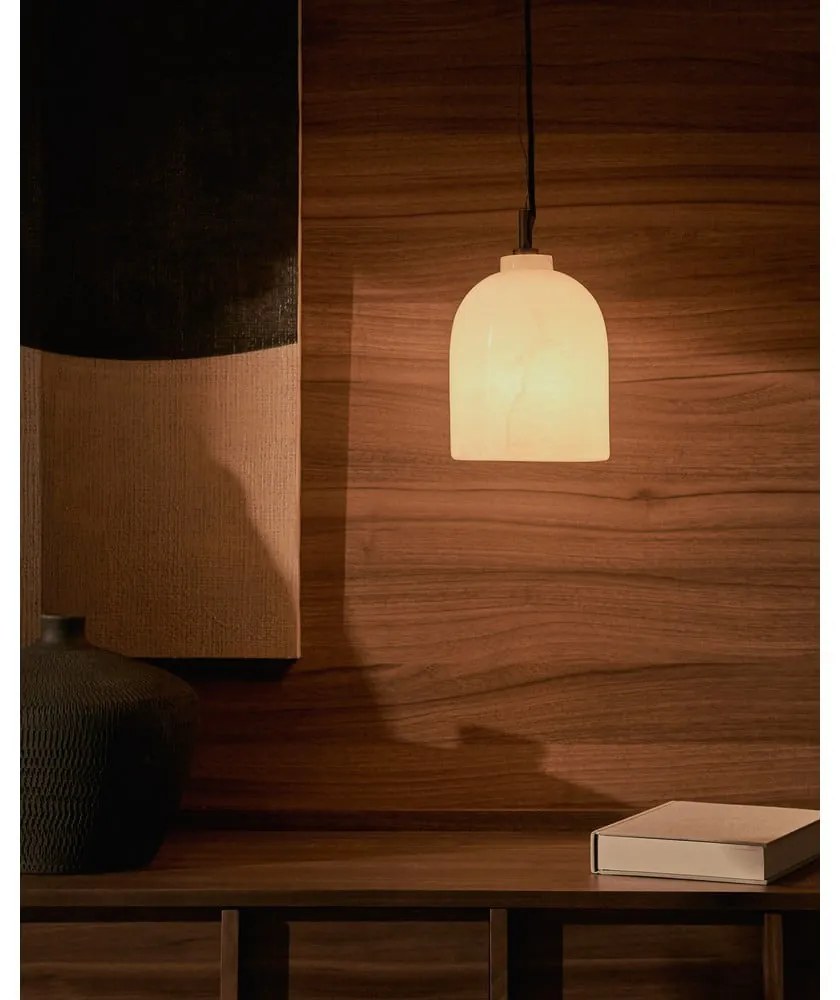 Lampa wisząca w kolorze kości słoniowej ø 15 cm Shenli – Kave Home