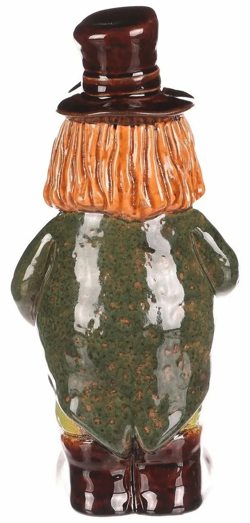 Ogród dekoracje Vodník stojący, ceramika, 9 x 9 x24 cm, 24 cm