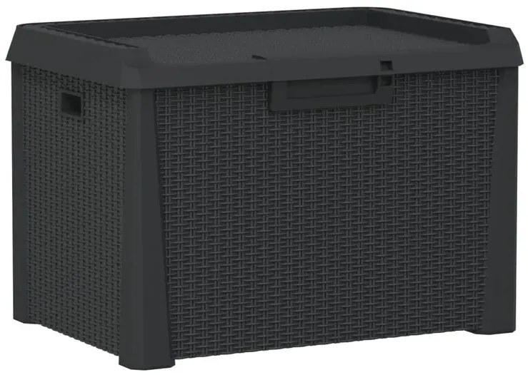 Antracytowa skrzynia ogrodowa T5-M50