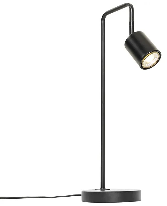 Nowoczesna lampa stołowa czarna regulowana - Java Nowoczesny Oswietlenie wewnetrzne