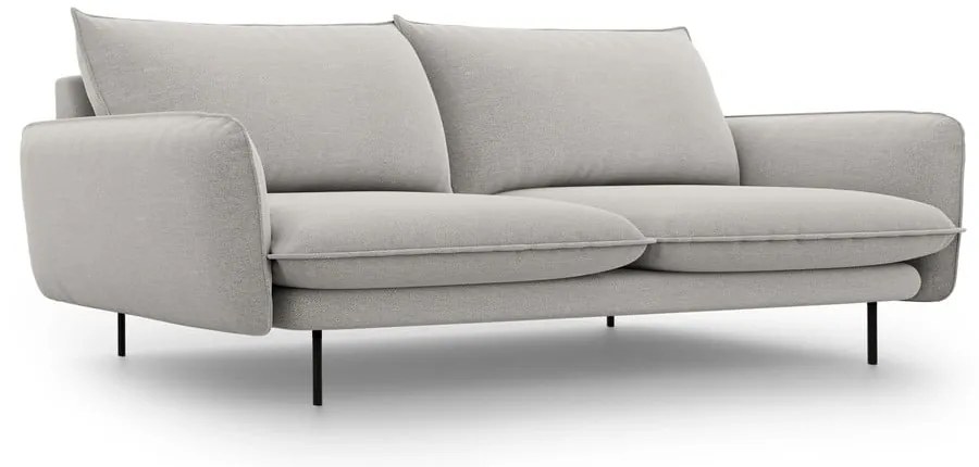Jasnoszara sofa Cosmopolitan Design Vienna, 230 cm