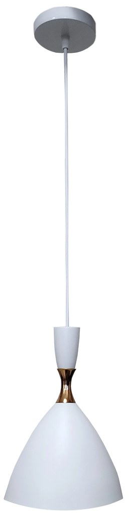 Lampa sufitowa loftowa metalowa wisząca AT1-1SZ-White