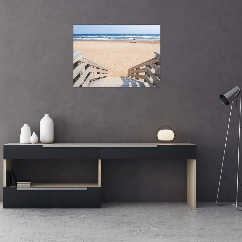 Obraz - Plaża (70x50 cm)