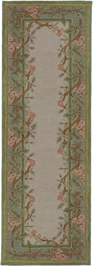 Wełniany chodnik tkany ręcznie 80x300 cm Verona Floral – Flair Rugs