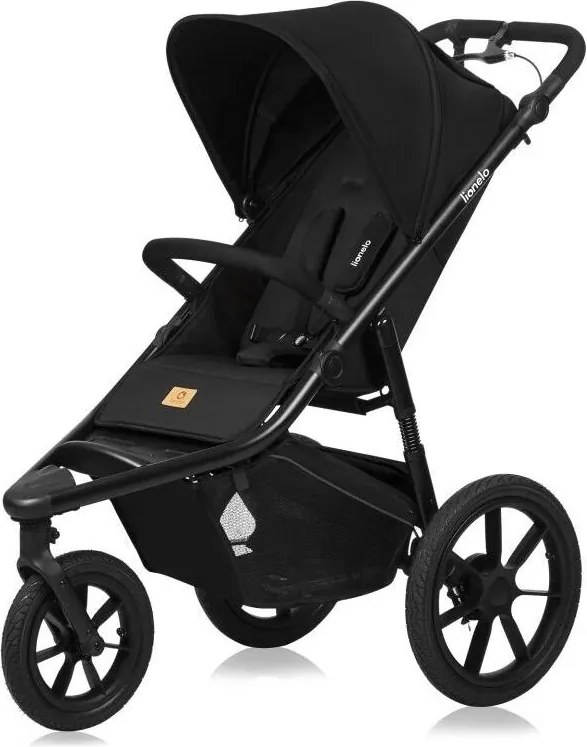 Lionelo - Wózek spacerowy AZURA czarny