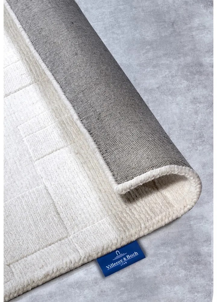 Kremowy wełniany chodnik tkany ręcznie 80x250 cm Wilhelmine – Villeroy&amp;Boch