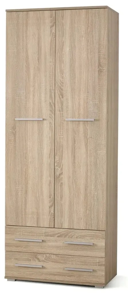 Regał zamykany LIMA REG-2 dąb sonoma HALMAR