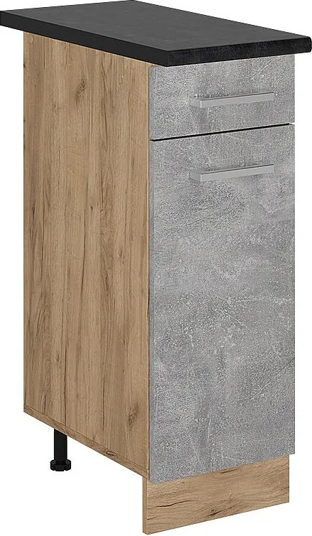 Szafka dolna do kuchni beton 30x60x81.6 r-line