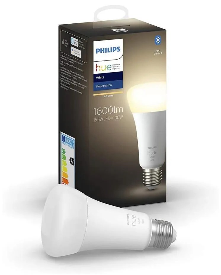 LED Żarówka Philips Hue WHITE E67 E27/15,5W/230V