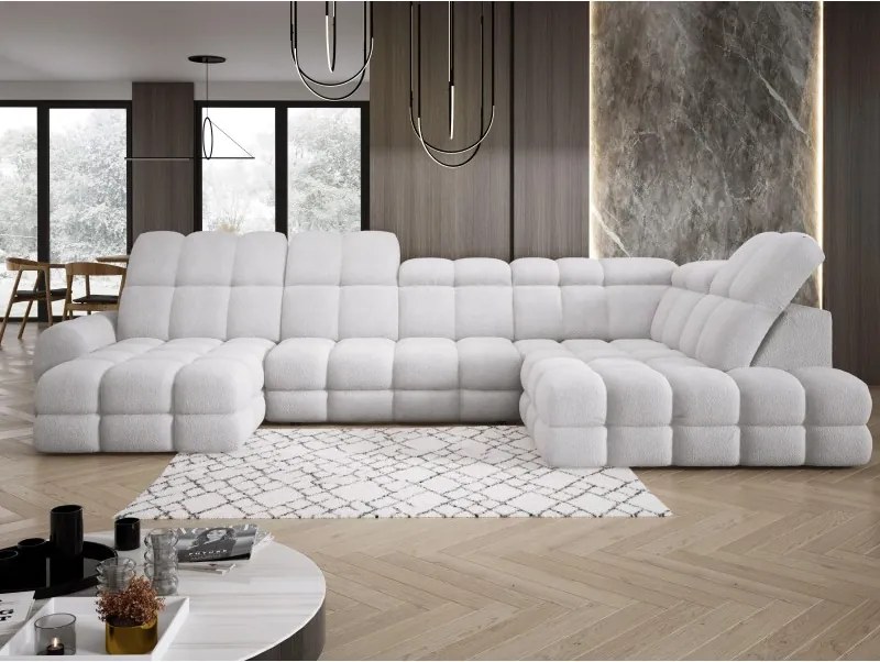 Narożnik TOLLO XL Prawostronny Elektryczna regulacja Tkanina ANTHOLOGY 15 WERSAL