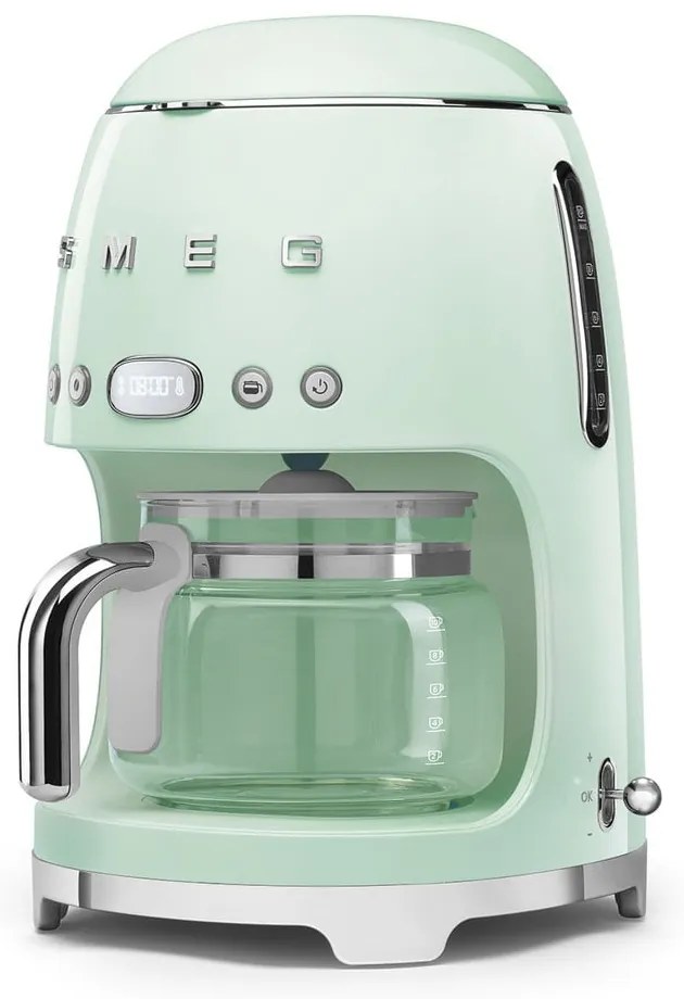 Jasnozielony ekspres do kawy przelewowej Retro Style – SMEG