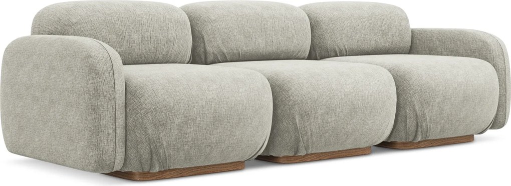 Modułowa sofa 4-osobowa Ailani, tkanina szenilowa