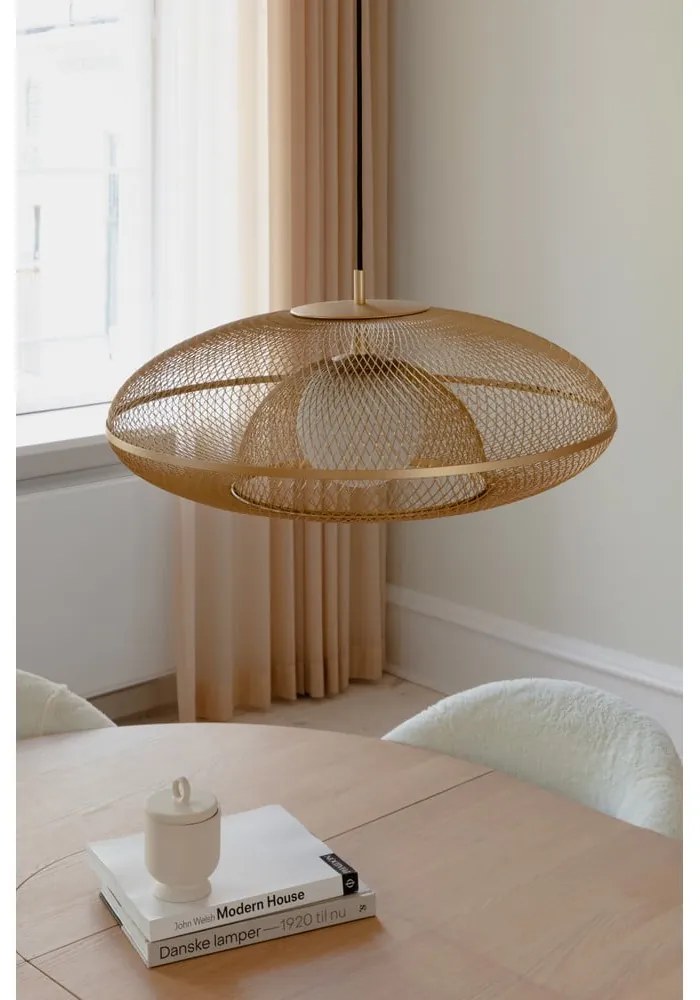 Abażur w kolorze złota ø 60 cm Faraday – UMAGE
