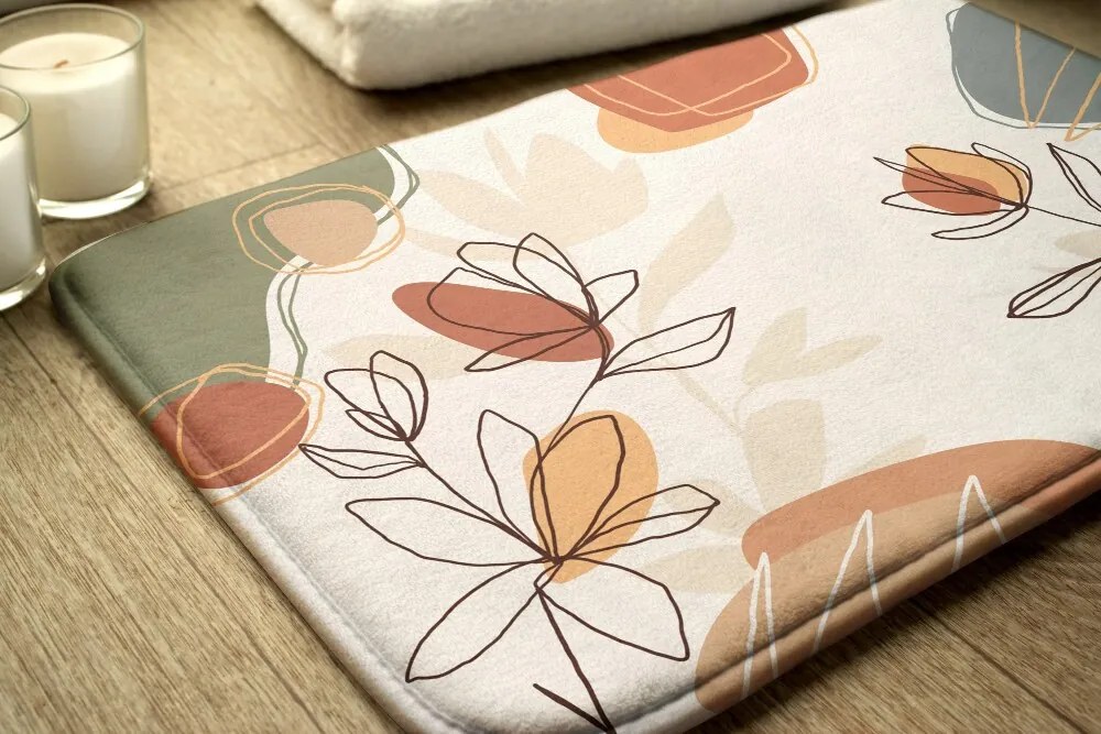 Dywanik pod prysznic Dywanik pod prysznic Geometryczna Abstrakcja