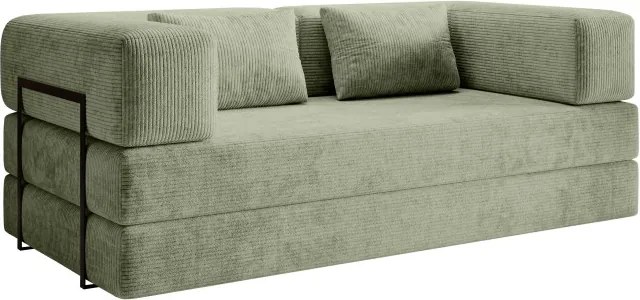 Nowoczesna sofo kanapa COZMO z funkcją spania w tkaninie POSO 47 DOMOHOME