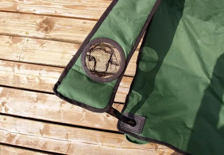 Komplet 2 x kampingowe krzesło składane z miejscem na napoje