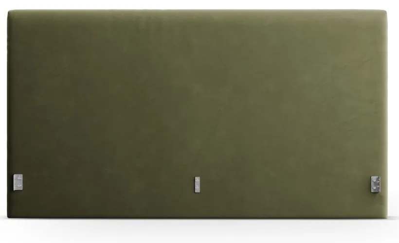 Zielony tapicerowany zagłówek 150,5x100 cm Remo – Micadoni